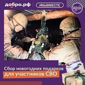 Сбор подарков для СВО